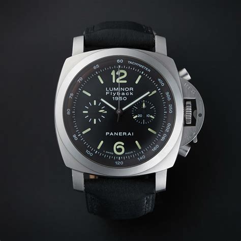 panerai luminor 1950 flyback chronograph|panerai luminor prices.